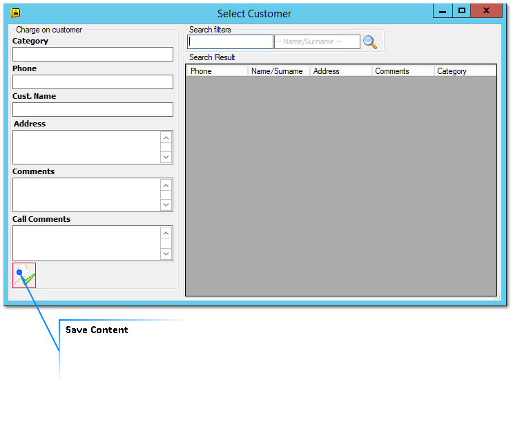 Interacting with Calls table