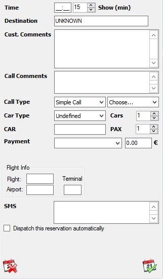 3. Reservation Details